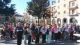 Foto de los participantes en la marcha